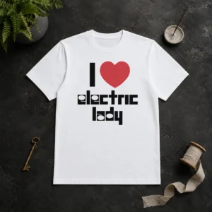 Hot Nice I Love Electric Lady Jimi Hendrix Rock Music