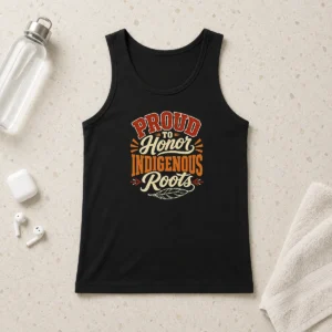 Premium Good Celebrate Indigenous Peoples Day With Typography Tank Top