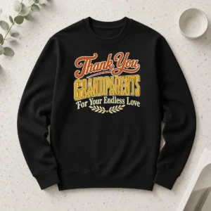 Good Awesome Grandparents Day Thank You Heartfelt Vector Long Sleeve Shirt