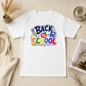 Nice Good Distressed Grunge Back To School Red Blue