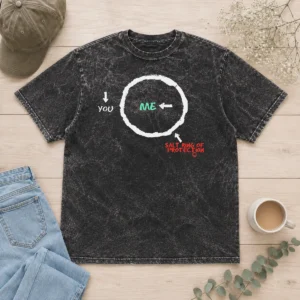 Premium Good Salt Ring Of Protection Geek Washed T-Shirt