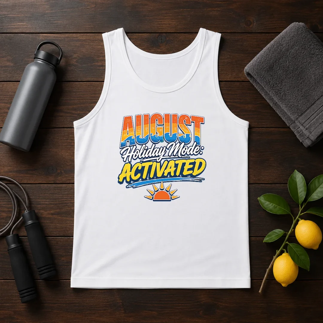 awesome-august-holiday-typography-for-summer-vibes-tank-top Awesome August Holiday Typography For Summer Vibes Tank Top
