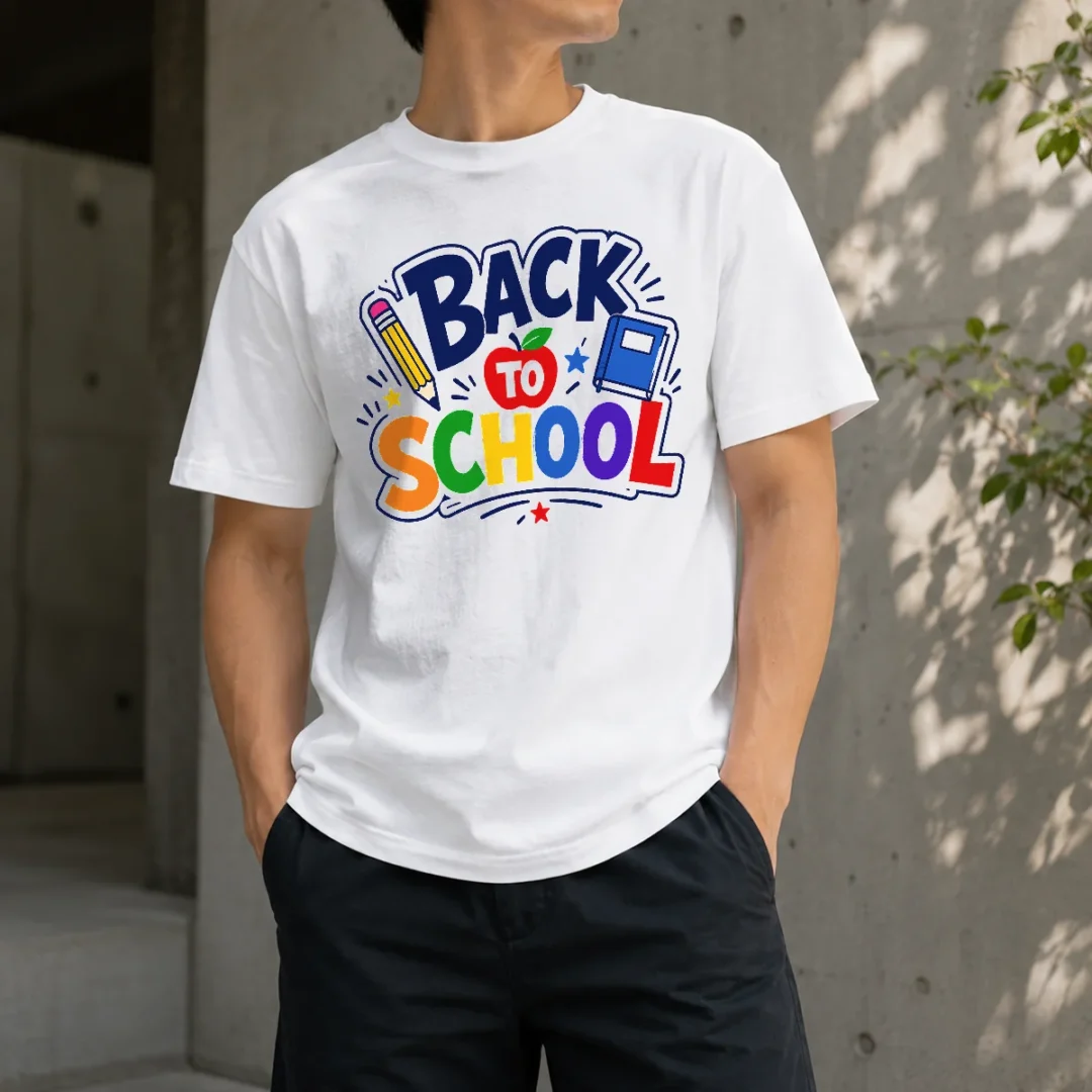 awesome-distressed-grunge-back-to-school-red-blue-t-shirt-1 Awesome Distressed Grunge Back To School Red Blue
