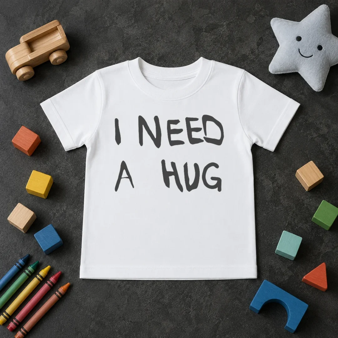 Awesome Good I Need A Hug Affection Comfort Mental Health Kids T Shirt Awesome Good I Need A Hug Affection Comfort Mental Health Kids T-Shirt