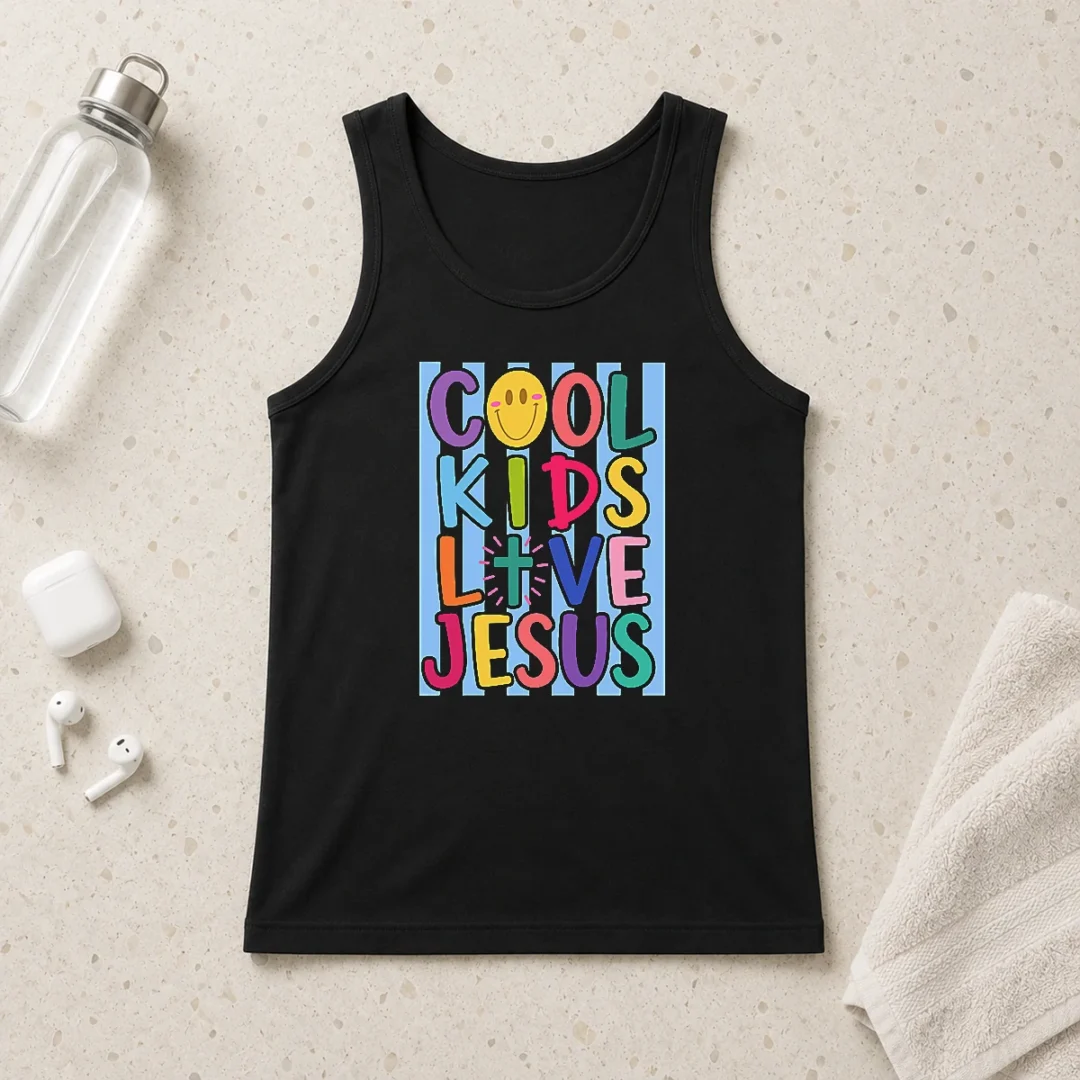 awesome-hot-pretty-cool-kids-love-jesus-tank-top Awesome Hot Pretty Cool Kids Love Jesus Tank Top