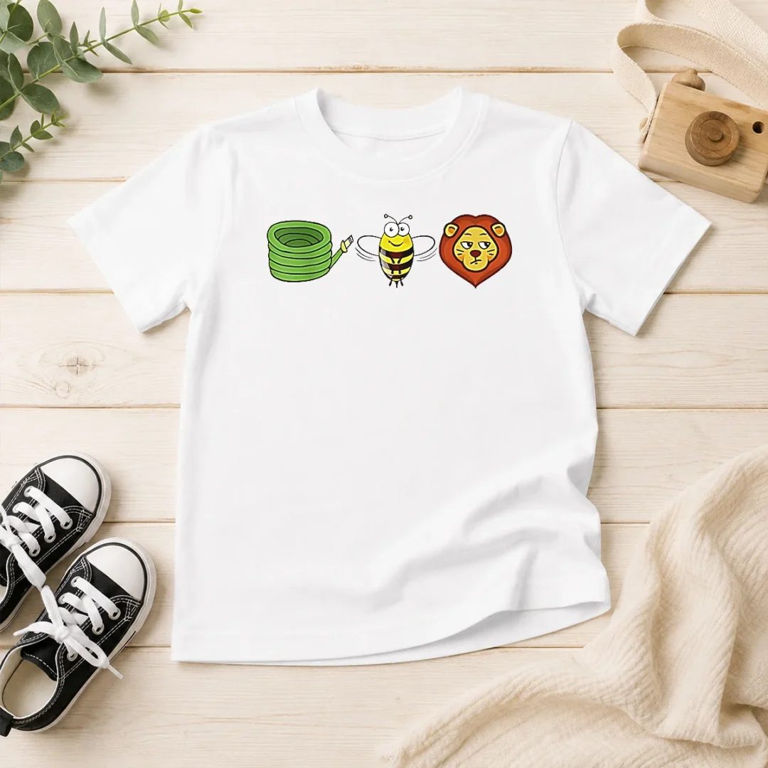 awesome-nice-hose-bee-lion-funny-kids-t-shirt Awesome Nice Hose Bee Lion Funny Kids T-Shirt