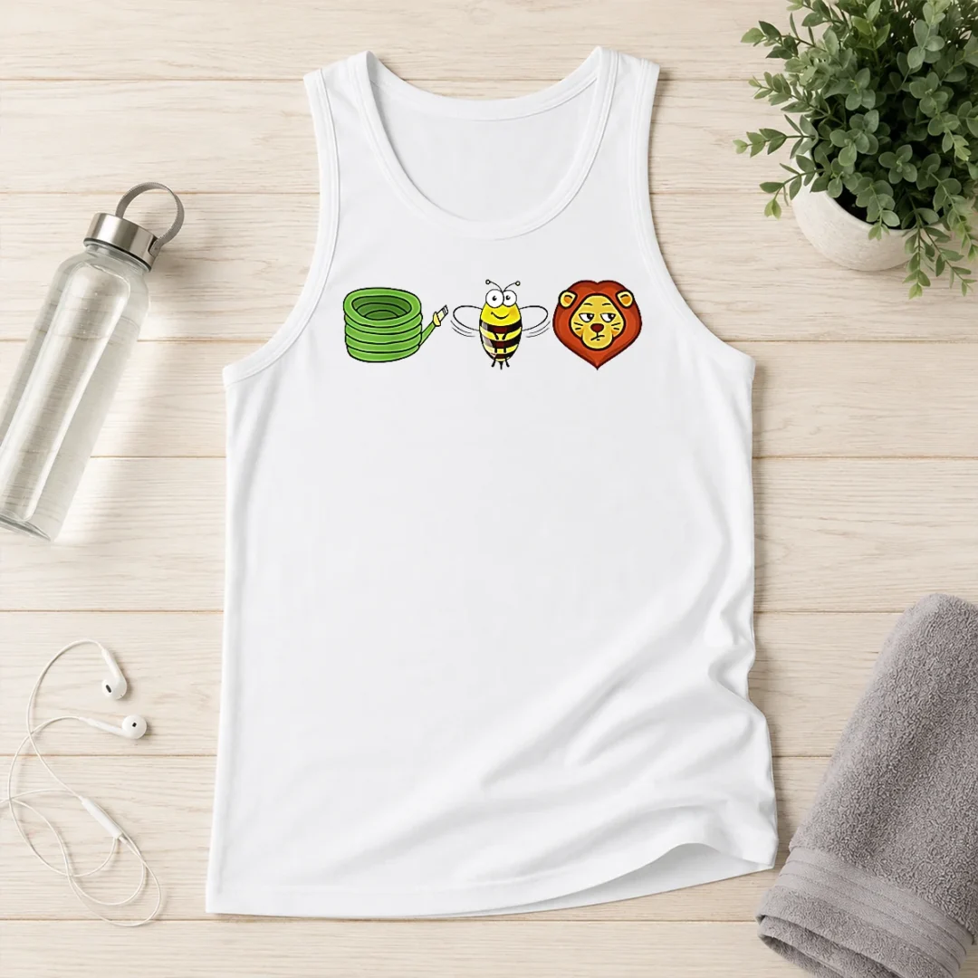 awesome-nice-hose-bee-lion-funny-tank-top Awesome Nice Hose Bee Lion Funny Tank Top