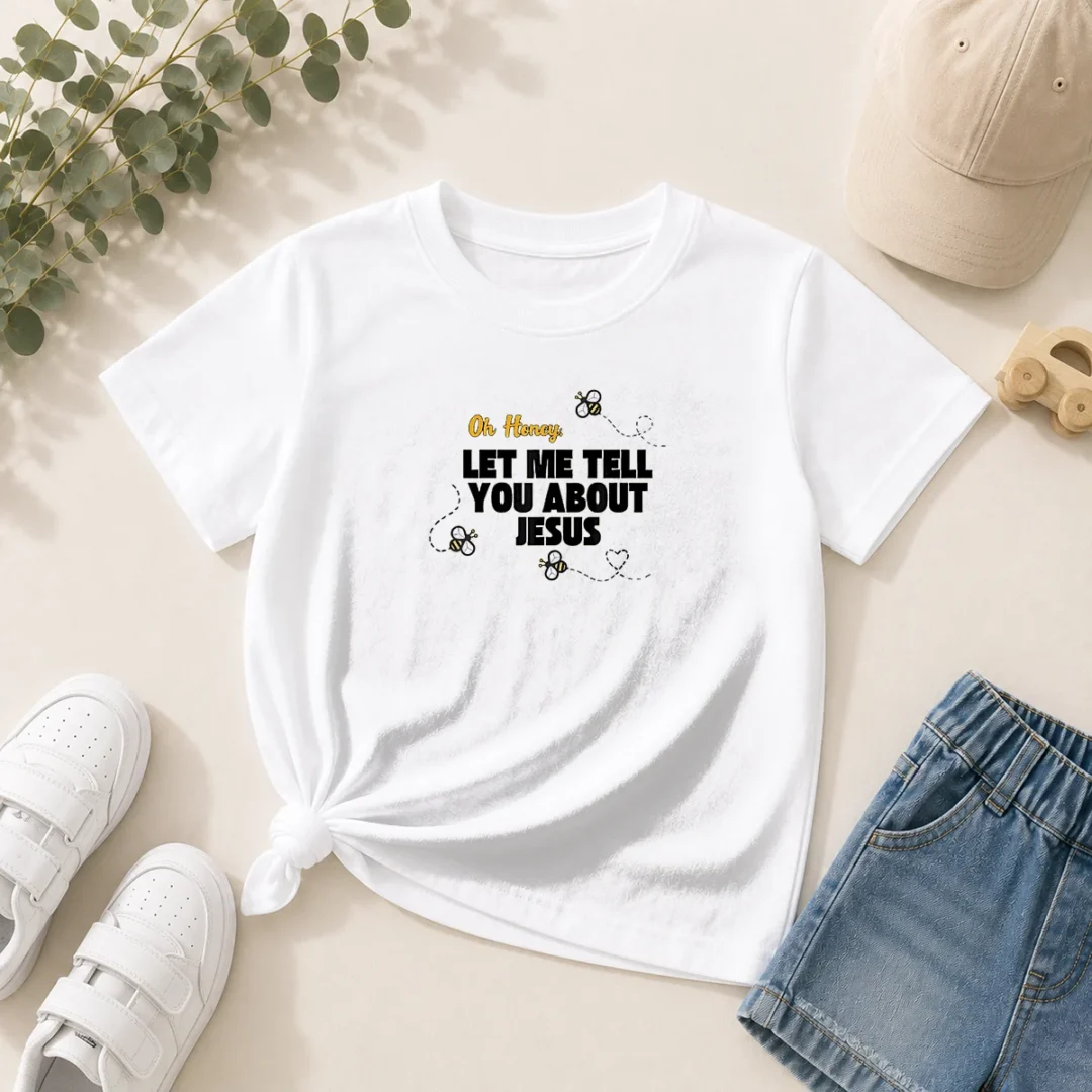 awesome-oh-honey-let-me-tell-you-about-jesus-bee-quote-kids-t-shirt-kid-t-shirt Awesome Oh Honey Let Me Tell You About Jesus Bee Quote Kids T-Shirt