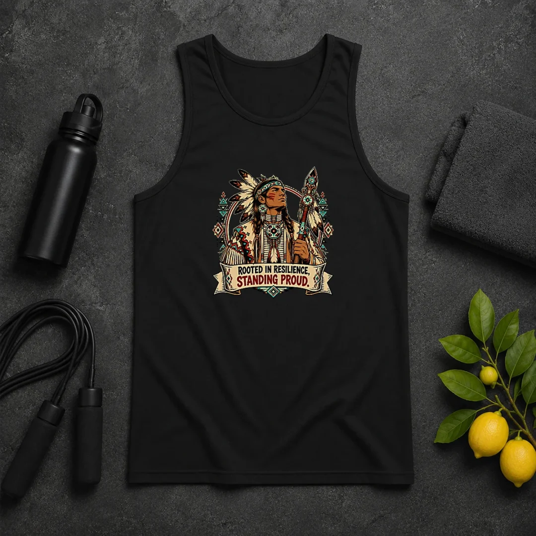 Awesome Original Indigenous Peoples Day Pride Warrior Vector Tank Top Awesome Original Indigenous Peoples Day Pride Warrior Vector Tank Top