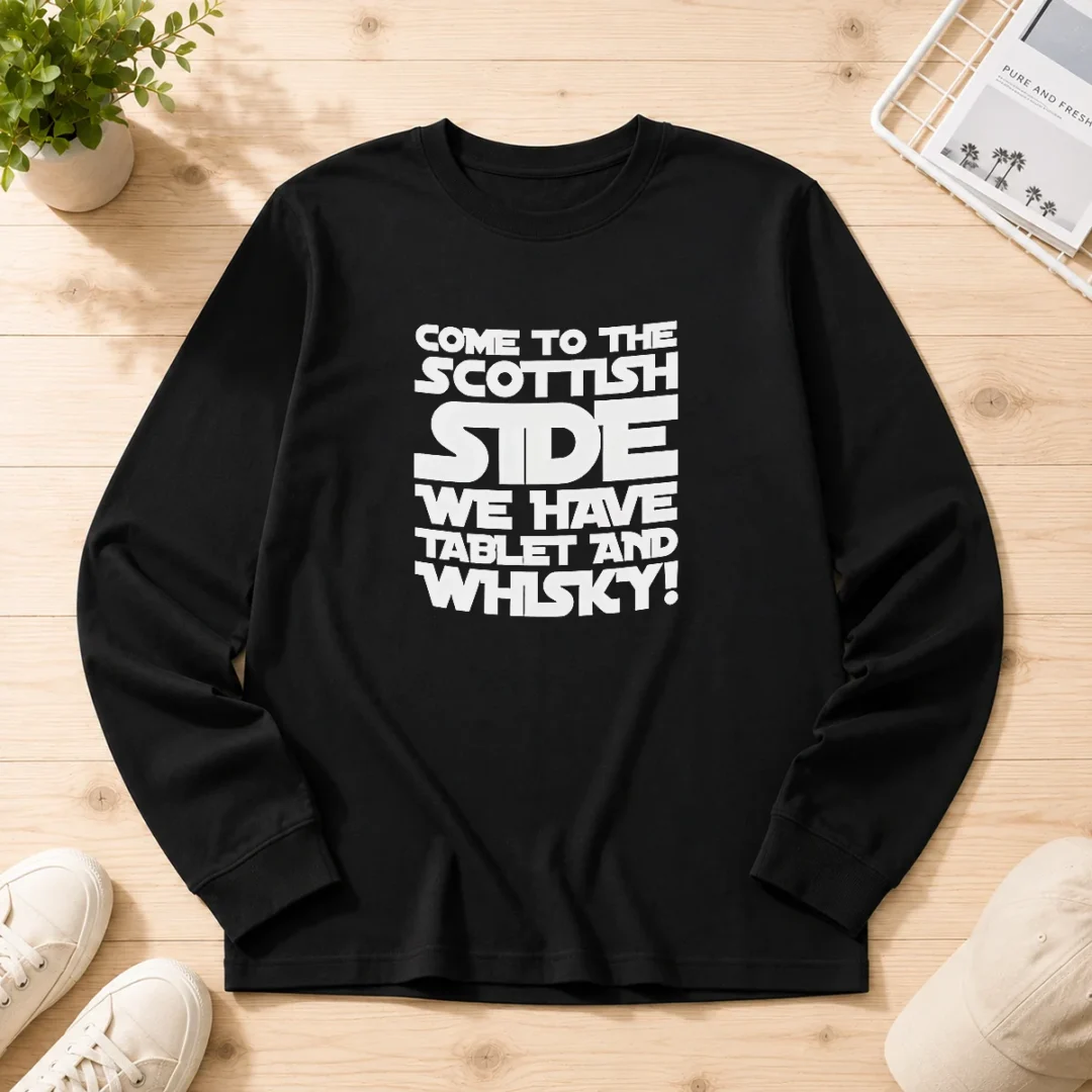 awesome-scottish-gift-come-to-the-scottish-side-we-have-tablet-and-whisky-long-sleeve-shirt Awesome Scottish Gift Come To The Scottish Side We Have Tablet And Whisky Long Sleeve Shirt