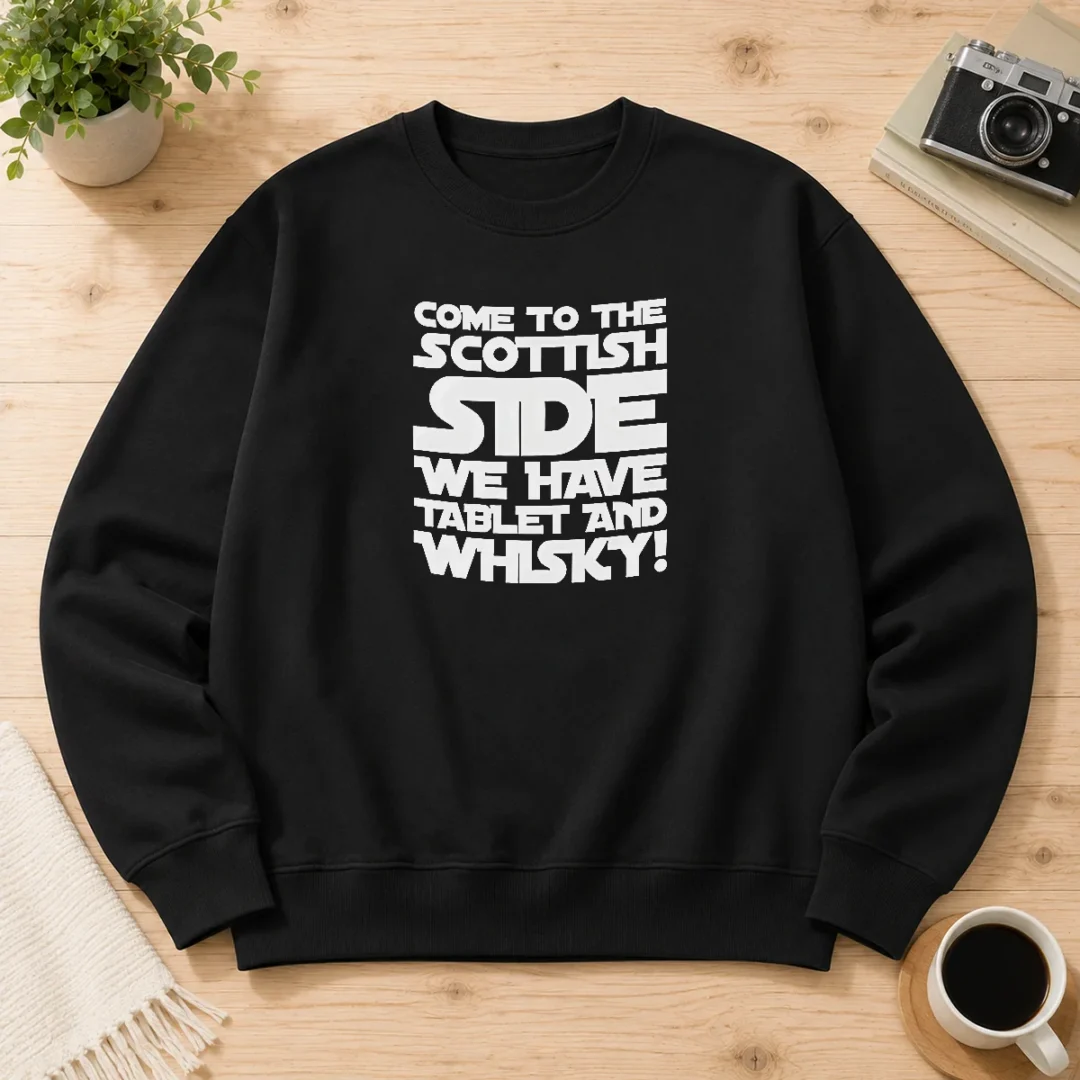 awesome-scottish-gift-come-to-the-scottish-side-we-have-tablet-and-whisky-sweater Awesome Scottish Gift Come To The Scottish Side We Have Tablet And Whisky Sweater