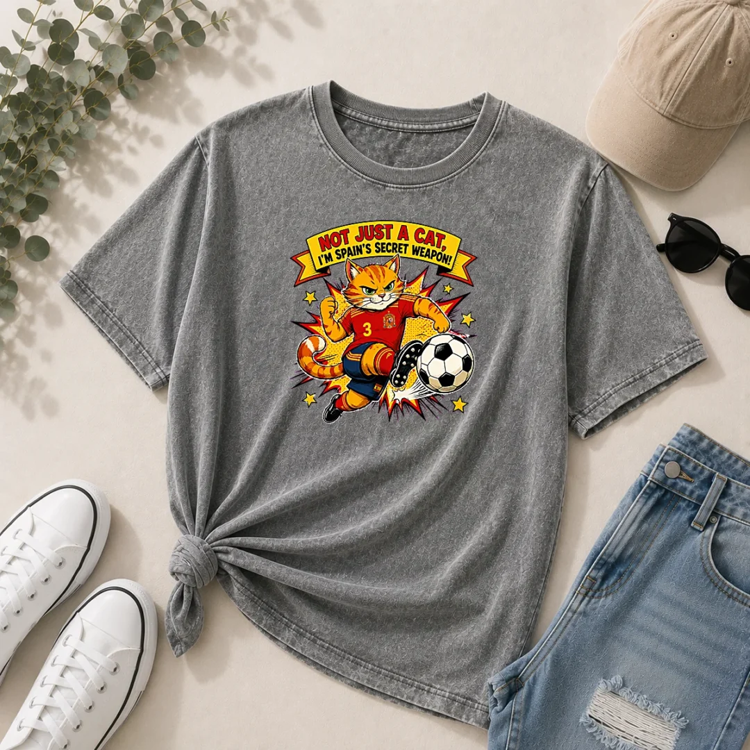 awesome-spain-soccer-cat-meme-comic-funny-football-humor-washed-t-shirt Awesome Spain Soccer Cat Meme Comic Funny Football Humor Washed T-Shirt
