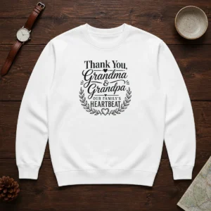 Good Grandparents Day Thank You Line Art For Family Love Sweater