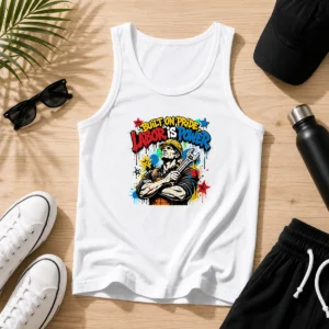 Nice Labor Day Pride Graffiti For Workers Tank Top