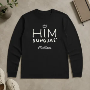 Hot Pretty Sungjae Im Blue Malbon Golf HIM Sungjae Long Sleeve Shirt