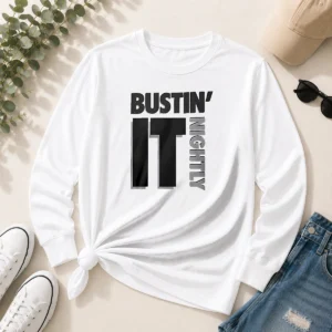 Hot Cj Mccollum Bustin It Nightly Long Sleeve Shirt