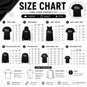 Size chart for Nice Premium Was Taking A Shit And Though I Was Finally Dying Turns Out It Was A Whole Earthquake with measurements in inches and cm to help choose the right fit