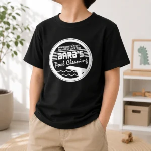 Awesome Barb'S Pool Cleaning Since 1983 Kids T-Shirt