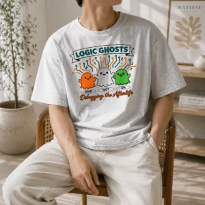 Awesome Logic Ghosts And Not Or Debugging The Afterlife Washed T-Shirt