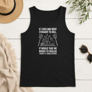 Perfect Original Taking Me Weeks To Realize I Wasn'T At Work Anymore Geek Tank Top
