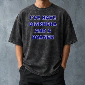 Nice Top I'Ve Have Diarheha And A Boaner Washed T-Shirt