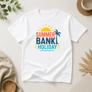 Funny Good Minimalist Flat Summer Bank Holiday Sun Palm Wave