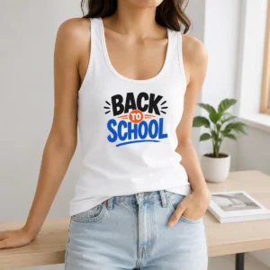 Official Hand Drawn Sketch Back To School Backpack Pencil Tank Top
