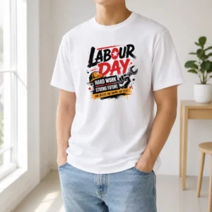Official Grunge Labour Day Hard Work Strong Future Fist