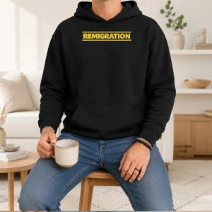 Nice Funny Remigration Political Migration Policy Hoodie