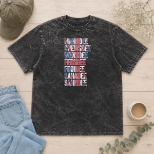 Nice Happy Awesome British Flag Cockney Accent Days Of The Week London Washed T-Shirt