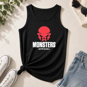 Pretty Monsters Logo Streetwear Tank Top