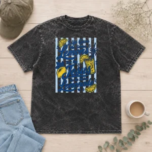 Pretty Life Gave Me Lemons Jesus Makes Lemonade Black Washed T-Shirt