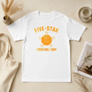 Good Distressed Five Star Basketball Camp Youth Sports