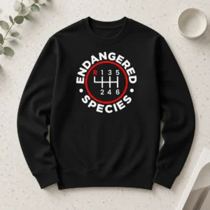 Pretty Pretty Endangered Species Funny Geek Long Sleeve Shirt