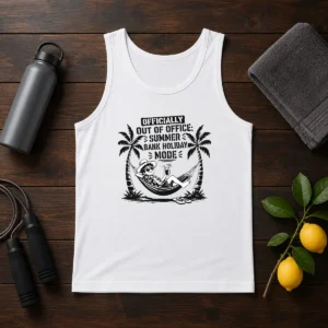 Top Summer Bank Holiday Stencil For Relaxed Vibes Tank Top