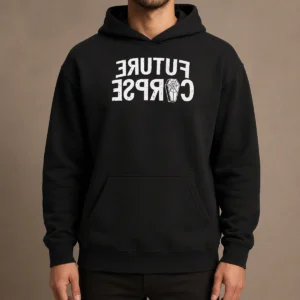 Hot Original Distressed Future Corpse With Coffin Hoodie