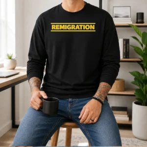 Nice Funny Remigration Political Migration Policy Long Sleeve Shirt