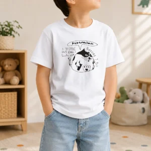 Nice Cat I Hope This Email Finds You Before I Do Kids T-Shirt