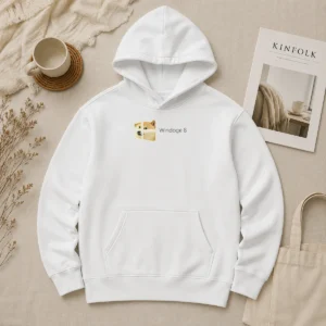 Hot Nice Windoge 8 Doge Windows Logo Hoodie