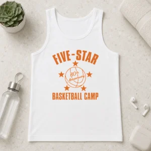 Premium Awesome Five Star Basketball Camp 60th Anniversary Tank Top