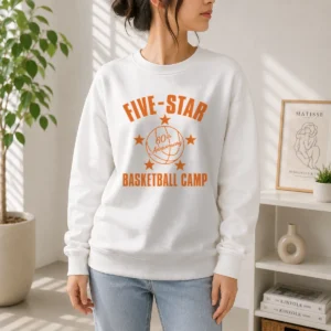 Pretty Five Star Basketball Camp 60th Anniversary Sweater