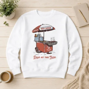 Premium Official Dogs At The Turn Pocket Sweater