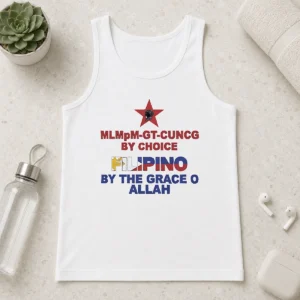 Hot Awesome Filipino By The Grace Of Allah And Mlmpm GT CUNCG By Choice Tank Top
