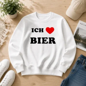 Awesome Vids Ich Love Bier Sweater