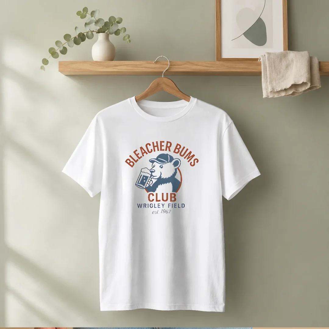 funny-bleacher-bums-club-wrigley-field-est-1967-t-shirt-1 Funny Bleacher Bums Club Wrigley Field Est 1967