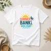 Funny Good Minimalist Flat Summer Bank Holiday Sun Palm Wave