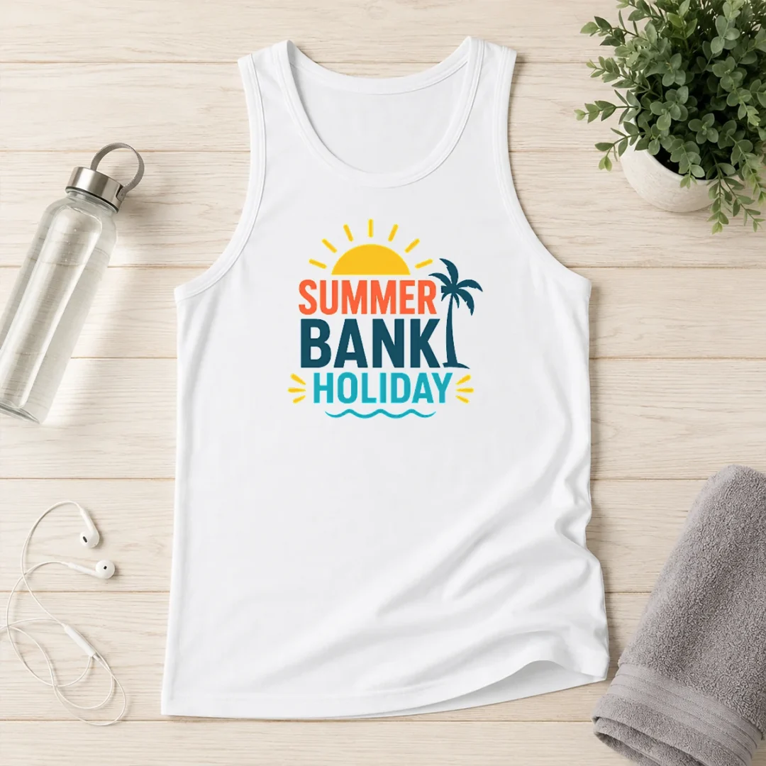 funny-good-minimalist-flat-summer-bank-holiday-sun-palm-wave-tank-top Funny Good Minimalist Flat Summer Bank Holiday Sun Palm Wave Tank Top