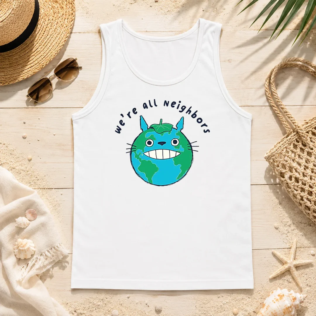 Funny Hot Neighbors From Woot! Tank Top Funny Hot Neighbors From Woot! Tank Top