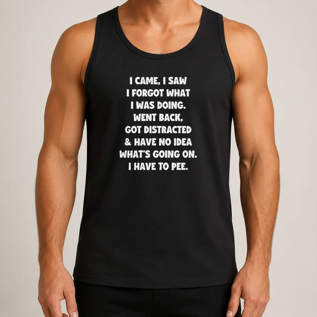 funny-nice-i-came-i-saw-i-forgot-what-i-was-doing-tank-top Funny Nice I Came I Saw I Forgot What I Was Doing Tank Top