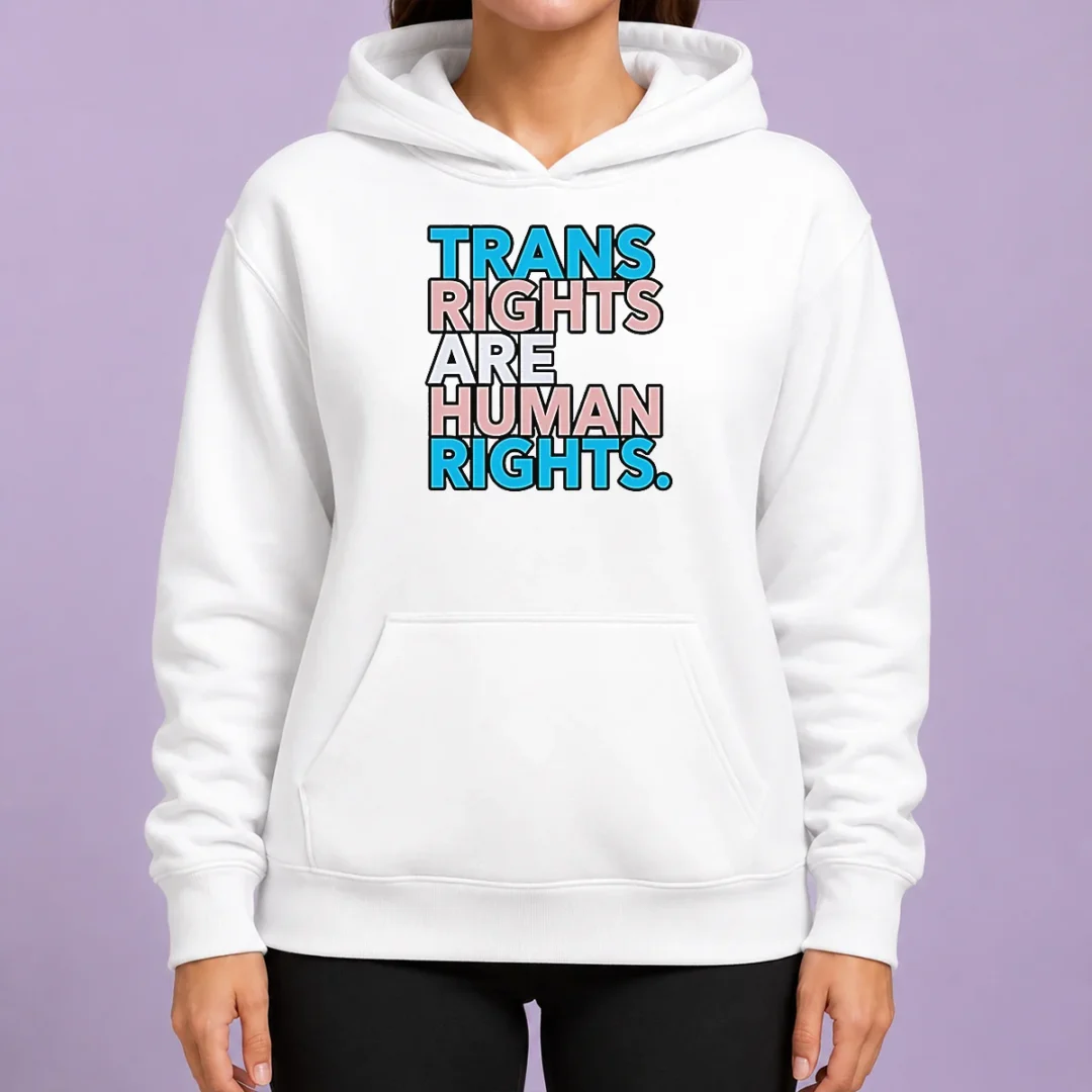 funny-nice-trans-rights-are-human-rights-lgbtq-pride-hoodie Funny Nice Trans Rights Are Human Rights LGBTQ Pride Hoodie